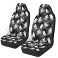 thumbnail image 4 of Uorisanigo Halloween Ghost Car Seat Covers Waterproof Front Seat Covers Automobile Front Seat Covers Easy to Install Car Interior Automotive Universal Fit Most Cars, 4 of 7