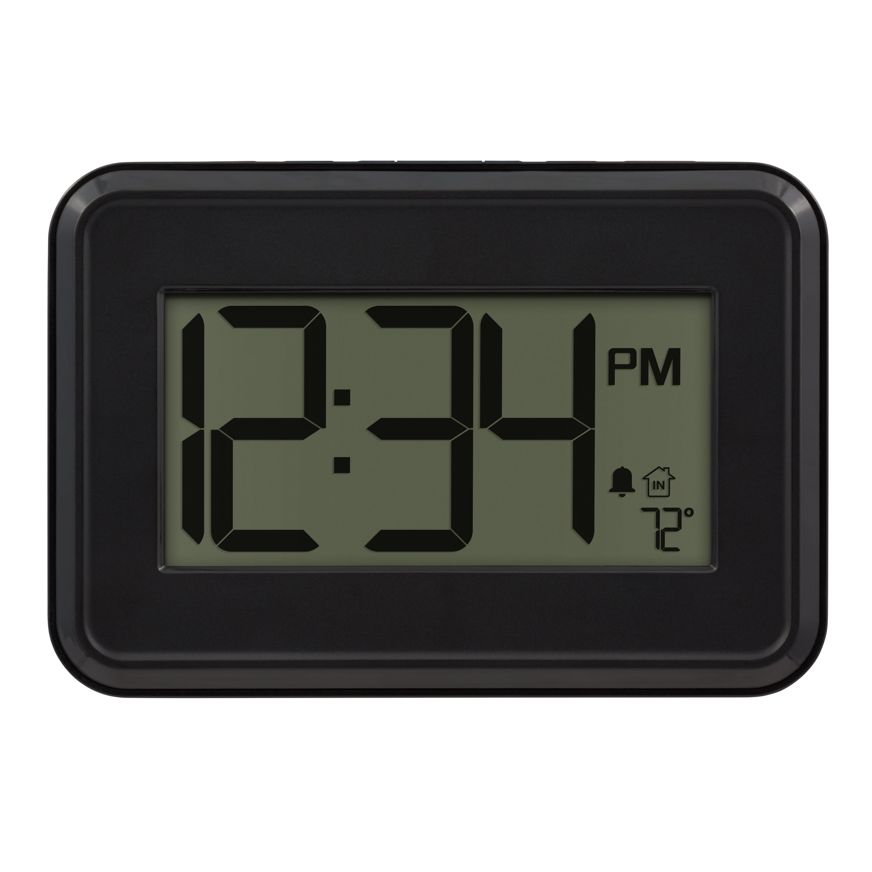 Clock Extra Large Day Non Glare Impaired Vision Digital Clock for the Elderly 