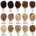 thumbnail image 4 of Paquete de peluca de pelo con forma de flor y peine de acero grande, peluca esponjosa con microrollos y cabeza de bola, 4 of 4