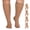 Natural, variant on 4 Pairs Plus Size Knee High Trouser Socks for Women 40D Semi Opaque Knee High Stockings