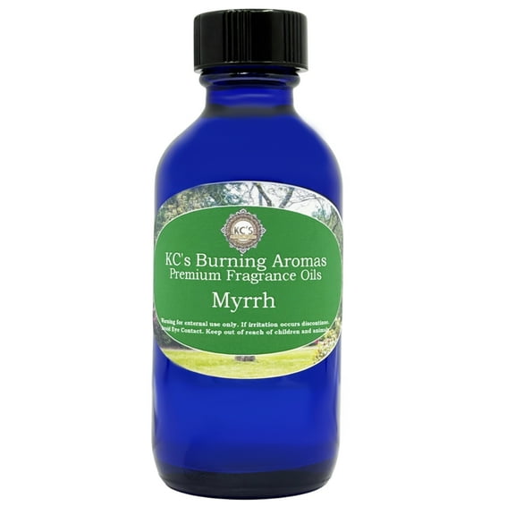 KC's Home Fragrances & Crystals Premium Fragrance Oil, Myrrh, 2 fl oz