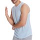 thumbnail image 2 of Txlixc - Chaleco de seda helada para hombre, sin mangas, ajustado, para deportes, fitness, tops de fondo Txlixc  Moda, 2 of 7