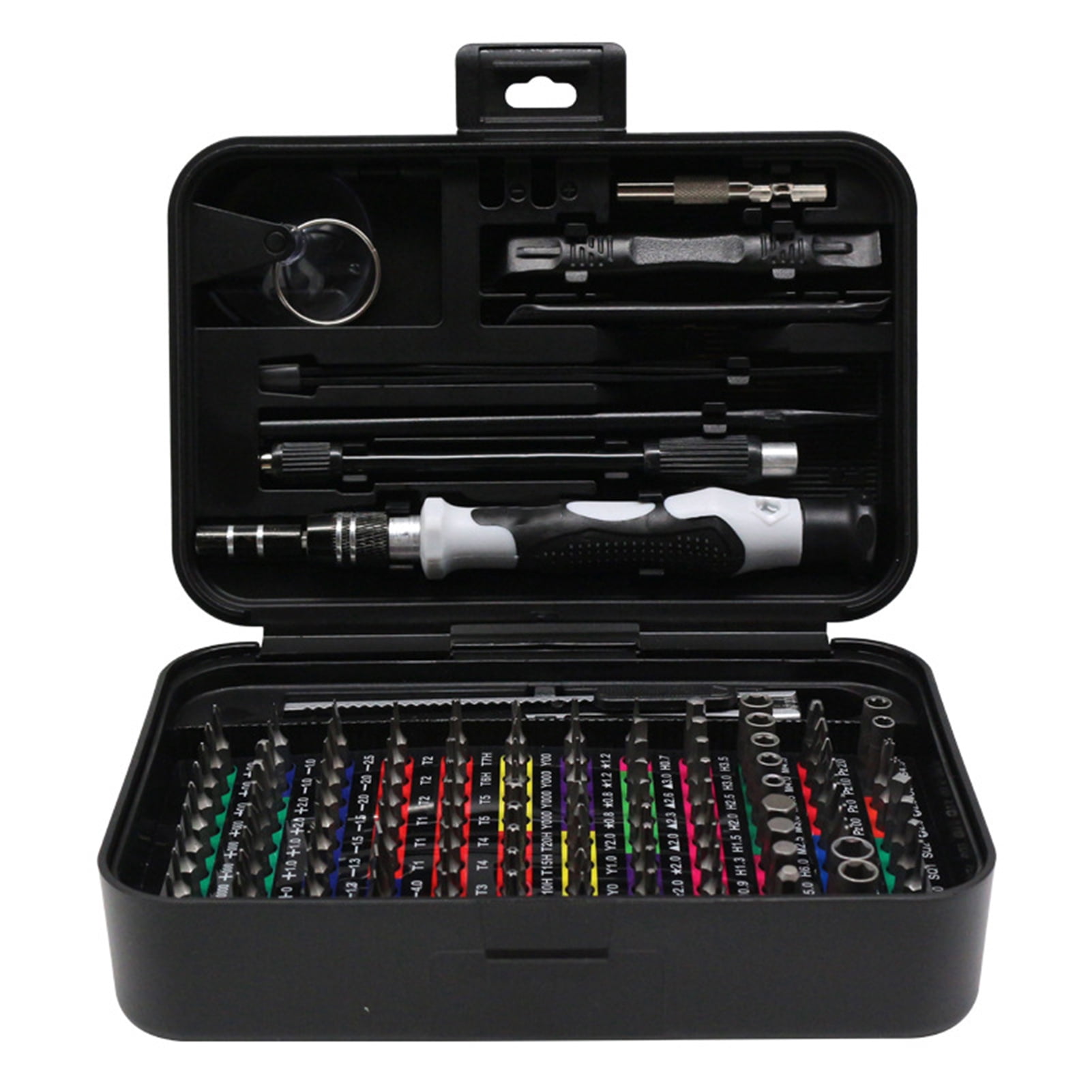 Micro 132-in-1 Micro Magnetic Screwdriver Set Mini  Screwdriver Set With Color-coded Identification Repair Tool Kit 108 Screwdrivers Bits Small Manual Screw Driver