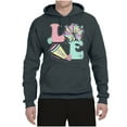thumbnail image 2 of Wild Bobby Love Cheer Unisex Hoodie Sweatshirt, 2 of 6