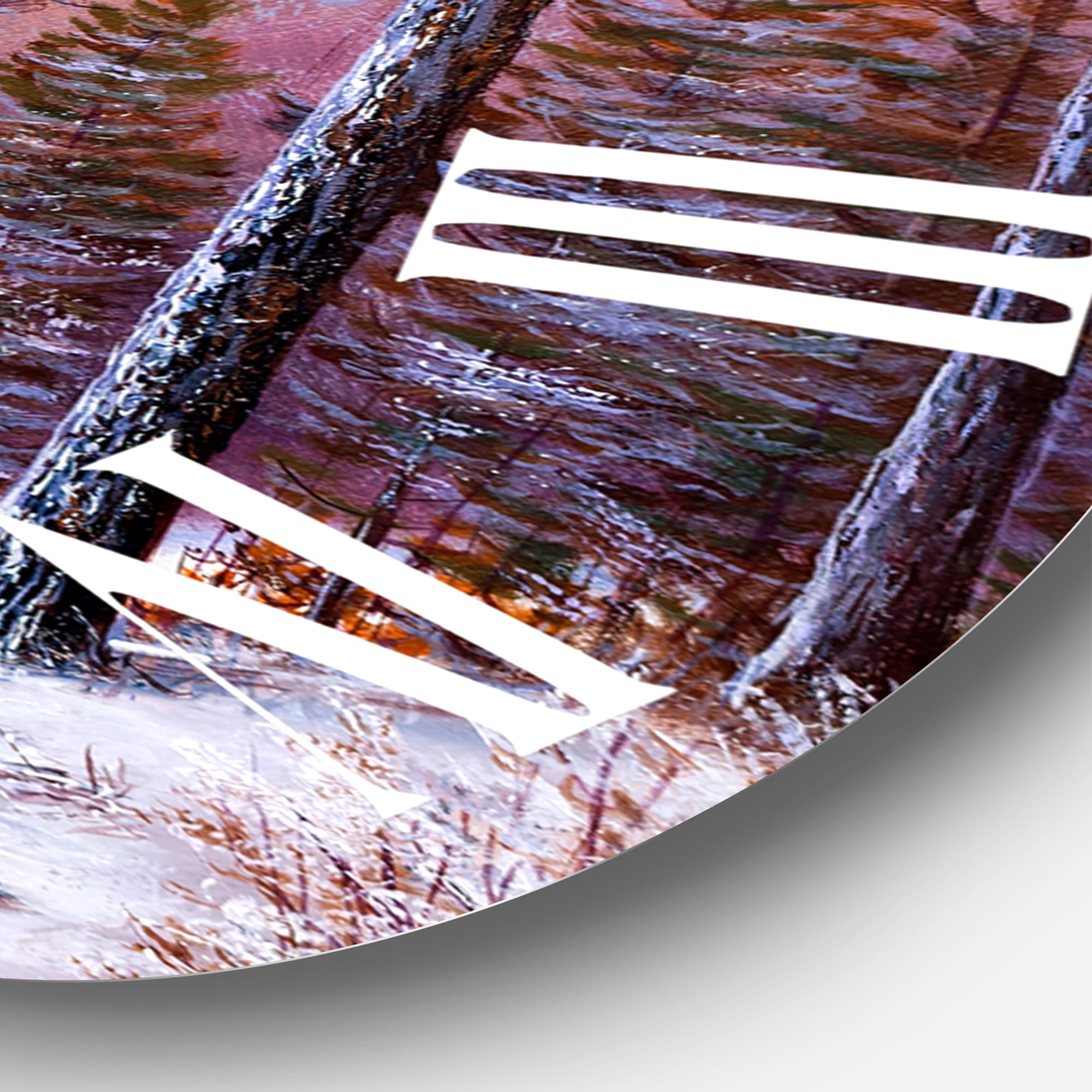 Designart 1 in Traditional Wall Clock