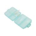 thumbnail image 6 of Unique Bargains 1 Pc Pill Case 6 Grid Mini Pill Box Sky Blue, 6 of 6
