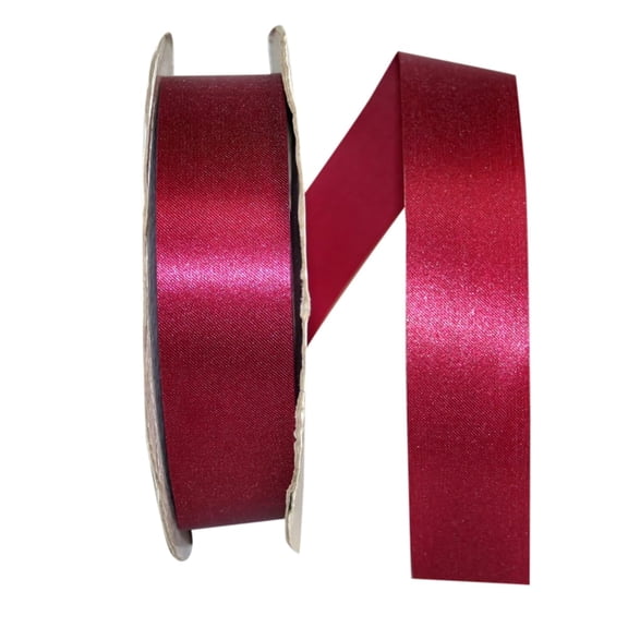Reliant Ribbon - 5500-100-09C, Value Floral Satin With Firm Finish Ribbon, Forever, 1-3/8 Inch, 100 Yards