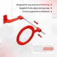 thumbnail image 3 of FOUR E's Scientific 5Pcs Dental Bitewing Indicator Arms, Dental X-Ray Sensor Holder BAI Style Red Color-Coded, Autoclavable, 3 of 7
