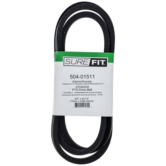 SureFit PTO Belt for Ariens 07240200 Gravely 888308 988102 988103 988116