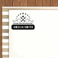 thumbnail image 2 of Printtoo Tampon de Cuisine Personnalisé, Monogramme d'Affaires Rond, Usage Intensif, 45 mm, 2 of 6