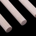 thumbnail image 4 of 2xBalsa Palo de Sin Terminar DIY Carpintería Artesanía Palo de Modelado 5 Piezas 130 Mm Sunnimix Pasador de madera de balsa, 4 of 8
