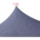 thumbnail image 4 of Funda para silla giratoria de oficina, funda para silla de ordenador, funda de tela para asiento, funda para silla (gris oscuro, pequeña (45-55 cm), talla S), 4 of 4