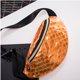 thumbnail image 5 of Bolsa Bolso de pecho de cuero brillante para mujer, bandolera de hombro tipo Fanny informal (naranja) Tmvgtek Para estrenar, 5 of 5