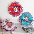 thumbnail image 2 of Independence Day Wreath God Bless America Garland Patriotic Veterans Day Wreath, 2 of 10