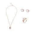 thumbnail image 3 of OPOLSKI 1 Set Jewelry Set Stylish Vintage Amazing Charming Earrings Ring Jewelry Set Rose Gold, 3 of 7