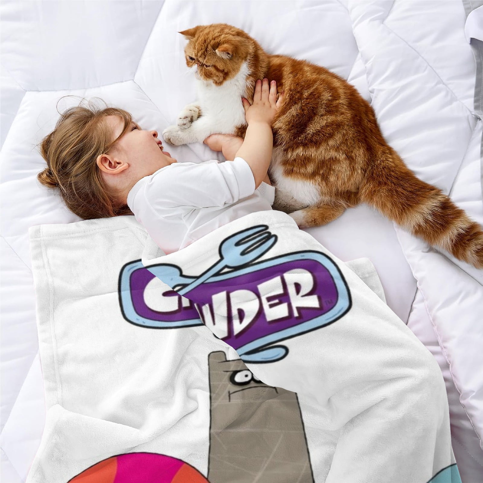 CHOWDER Throw Blanket Gifts for Fans Lover Girls Boys Women Present Hoodie Him Bed 30"x40"