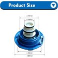 thumbnail image 2 of Coolant Reservoir Tank Cap, Radiator Expansion Sealing Cover, Replacement OEM#4M0121321E, Compatible with VW Porsche (Blue) -, 2 of 6