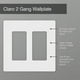 thumbnail image 2 of Placa de protección para interruptor de luz Lutron Claro 2 Gang, acero inoxidable, 2 of 6