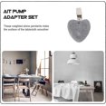 thumbnail image 5 of Tablecloth Weights Clothes Hangers, Heart Shaped Stone Tablecloth Weights Marble Table Cloth Clips For Outdoor Picnic Table Decoration, 5 of 5
