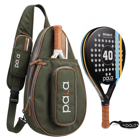 Padel Set Racquet with Bag – Carbon Fiber – Power & Control – P.ala USA