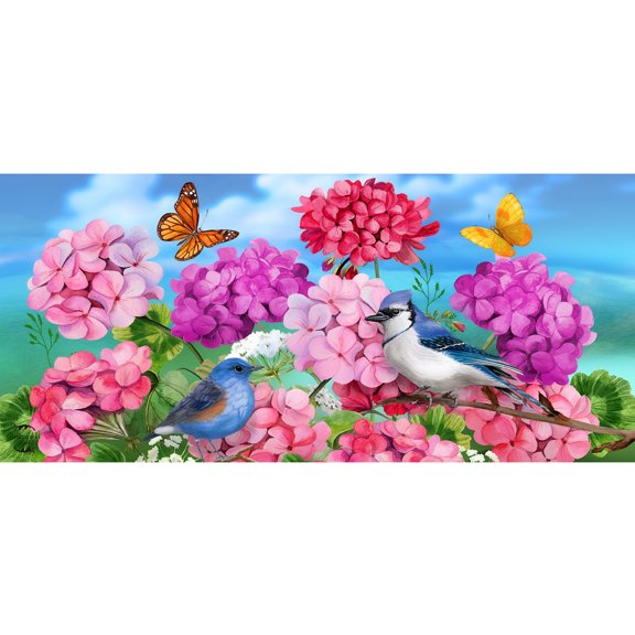 Briarwood Lane Geraniums in Bloom Mini Mat