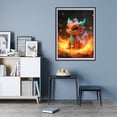 thumbnail image 7 of Diamond Art Kit for Adults, Fiery Cute Dragon Fantasy Scene Diamond Painting for Adults Beginners, DIY Diamond Art Painting Kits, 5D Diamond Painting Crafts for Home Decor 12x16 Frameless, 7 of 7