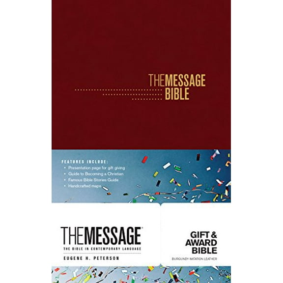 Pre-Owned The Message Gift and Award Bible (Paperback) 1631467115 9781631467110