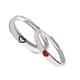thumbnail image 2 of Guardurnaity Anillos de plata S925 de Metal para joyería resistente y duradera, anillos de temperamento literarios y frescos para niñas Ropa, zapatos y accesorios Miscelánea, 2 of 6