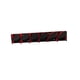 thumbnail image 5 of Soporte para cañas de pescar, expositor para 6 cañas de pescar, montaje en pared, para todo tipo de cañas, tienda de cañas, hogar Rojo, 5 of 9