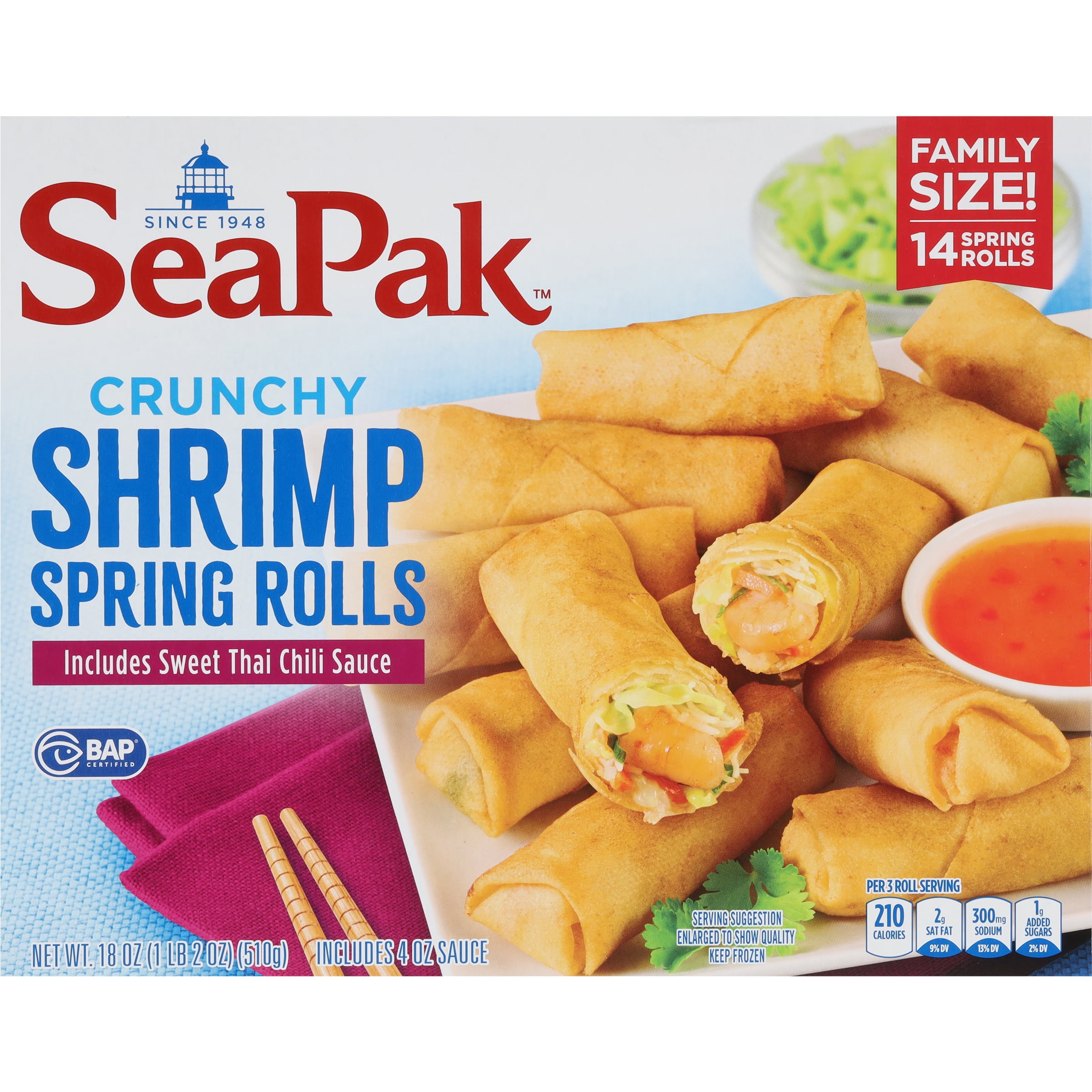 SeaPak Shrimp Rolls - Sandwich - Walmart Business Supplies