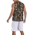 thumbnail image 2 of Sikiie Mushroom Garnish Basketball Jersey Reversible Men's Mesh Athletic Sports Shirts Training Practice S-4XLLarge, 2 of 6