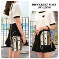 thumbnail image 6 of FORMRS Crossbody Bag for Women Quilted Travel Shoulder Cell Phone Purse with Chain Strap Handbag, Beige Abstract Dots, 6 of 7