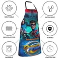 thumbnail image 4 of Henry Danger Kitchen Cooking Aprons Adjustable Waterproof Apron Bib Apron with 2 Pockets for Men Women Chef, 4 of 7