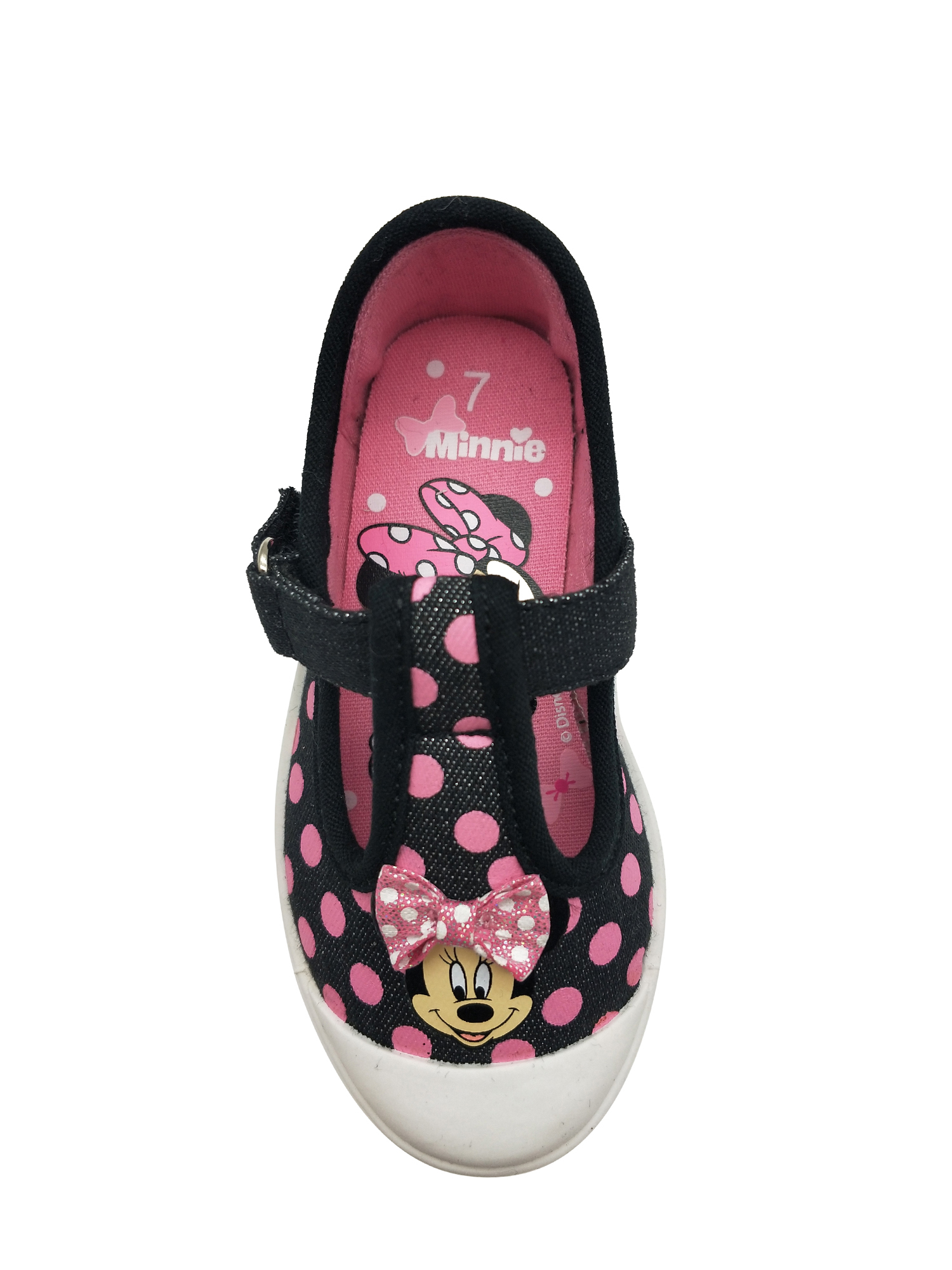 Minnie Mouse Polka Dot T-Strap Casual Shoe (Toddler Girls) - image 4 of 6