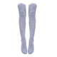 thumbnail image 1 of Calcetines de mujer hasta el muslo Sunnimix Gris claro, 1 of 7