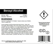 Benzyl Alcohol – Laboratory Grade Multi-Purpose Solvent - 250mL (8 Fl Oz)