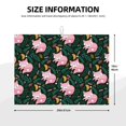 thumbnail image 2 of Fotbe Pink Sleeping Fox Alfombrilla de Secado para Cocina con Estampado, 18x24 Pulgadas, 2 of 7