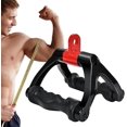thumbnail image 1 of Tricep Pulldown Strap, Nylon Alloy Cable Machine Exercise Handle, Nonslip V-shaped Cable Machine Handle Pull Back, Double D Row Exercise Handle For We, 1 of 5