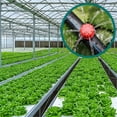 thumbnail image 7 of 100PCS Adjustable Watering Sprinklers for Micro Drip Irrigation System, Anti-Clogging Emitter Dripper Red Garden Supplies (Drip Irrigation Part), 7 of 7