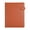 brown, variant on Leather Document Organiser Conference Folder with Writing Board for Office Use