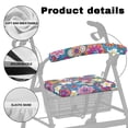 thumbnail image 5 of HELLHERO Removable Rollator Walker Seat Covers and Rollator Seat Covers Waterproof & Easy Fit and Seniors Poplar Flower, 5 of 7