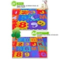 QISIWOLE Baby Toddler Foam Play Mat Set, 36 ABC Letter Tiles, 6.1x6.1