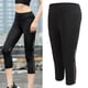 thumbnail image 5 of Mallas De Compresión, Control De Barriga, Mallas Deportivas Negras, Pantalones Elásticos, Reflectantes Suaves Para Uso Diario De Fitness Para Mujeres, 5 of 8
