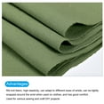 thumbnail image 3 of Uxcell Elastic Cuffs Ribbed Trims Cotton Fabric Knit Rib Stretch Tape Cuff Sleeve Waistband for Sewing Light Green 39"x8", 3 of 5