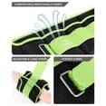 thumbnail image 2 of Pesas para Tobillos Fragraim Ajustables y Removibles 4,5 kg Par Verde, 2 of 6