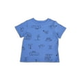 thumbnail image 2 of Garanimals Baby Boy Basic Short Sleeve T-Shirt Multipack, 3-Pack, Sizes 0-24 Months, 2 of 4