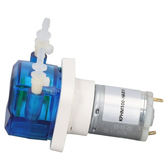 Mini Peristaltic Pump 180ML Per Minute Self Priming Liquid Dosing Pump for Laboratory Analysis ,Grading Filling and More