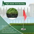LUCKUP Floating Golf Green for Pool 35in x 24in, Golf Chipping Putting