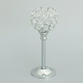 thumbnail image 4 of 2 Unids Plata 21.5 Cm Candlestick Holder Home Dining candeliere San Valentín De Bodas Fiestas Decoraciones Gloria Candelabro de cristal de mosaico, 4 of 8