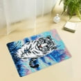 thumbnail image 4 of Baohd Carpet Latch Hooking Kits DIY Rug Crochet Yarn Kits for christmas White Tiger, 4 of 9